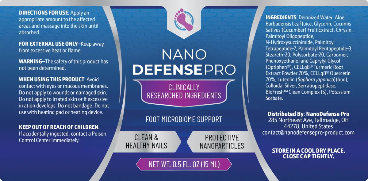 NanoDefense Pro-lable